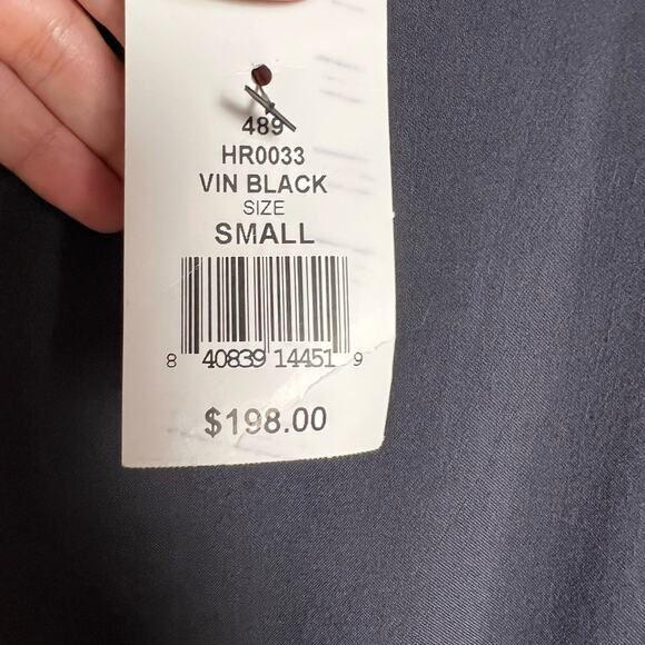 Monrow Revolve Black Cold Shoulder Rayon Sporty Casual Jumpsuit Size Small - Picture 6 of 9